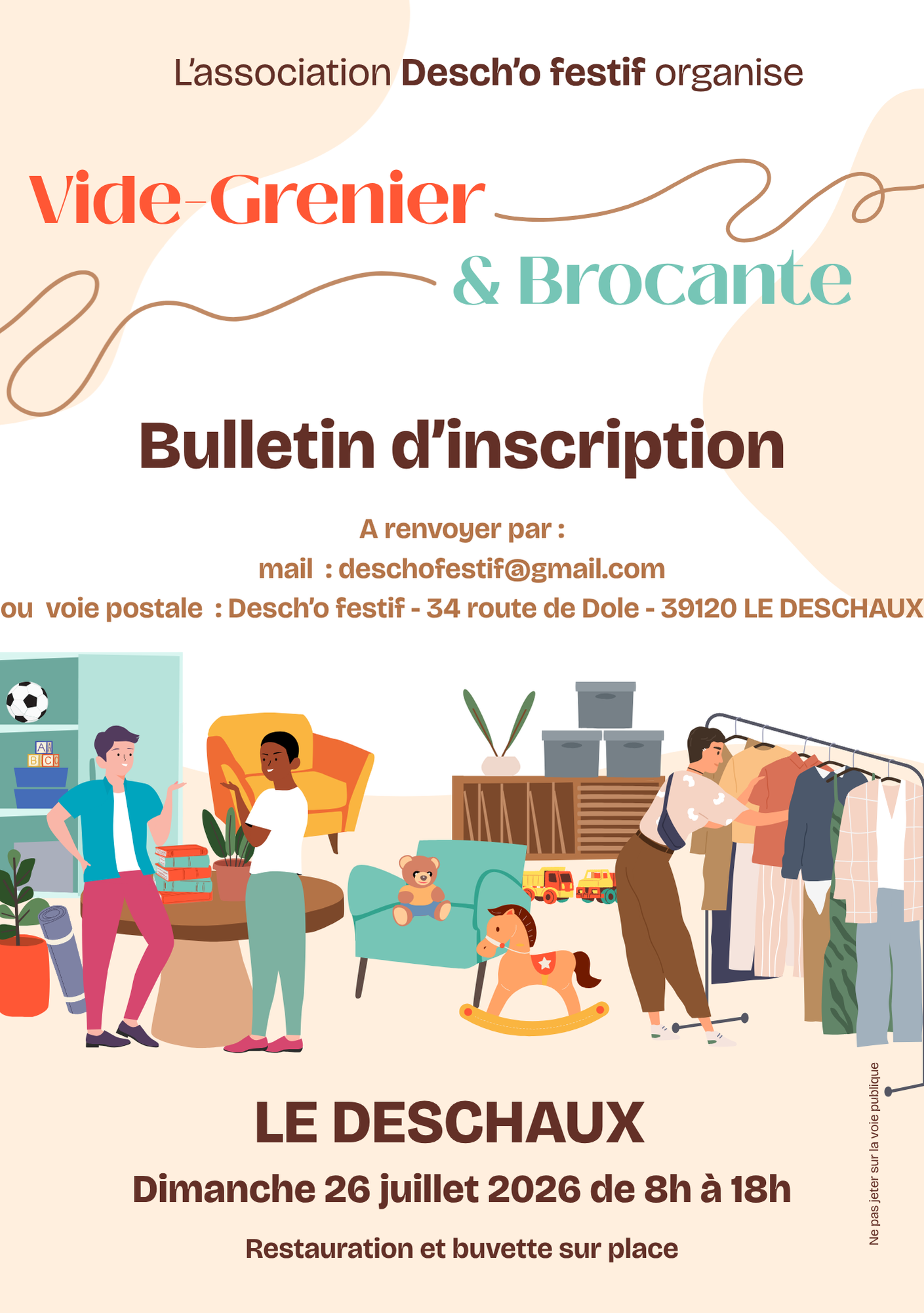 Bulletin inscription