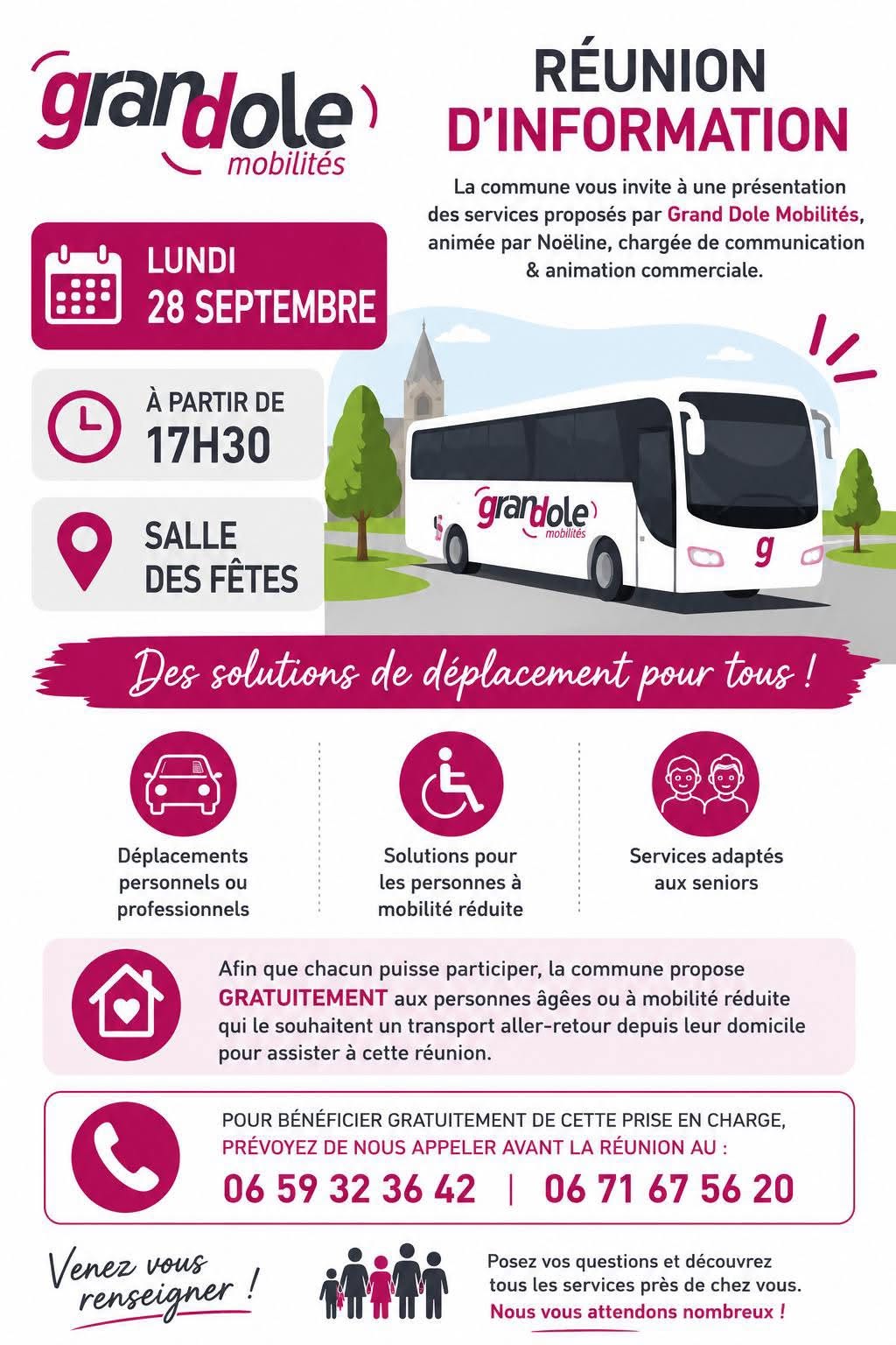Présentation services Grand Dole Mobilité