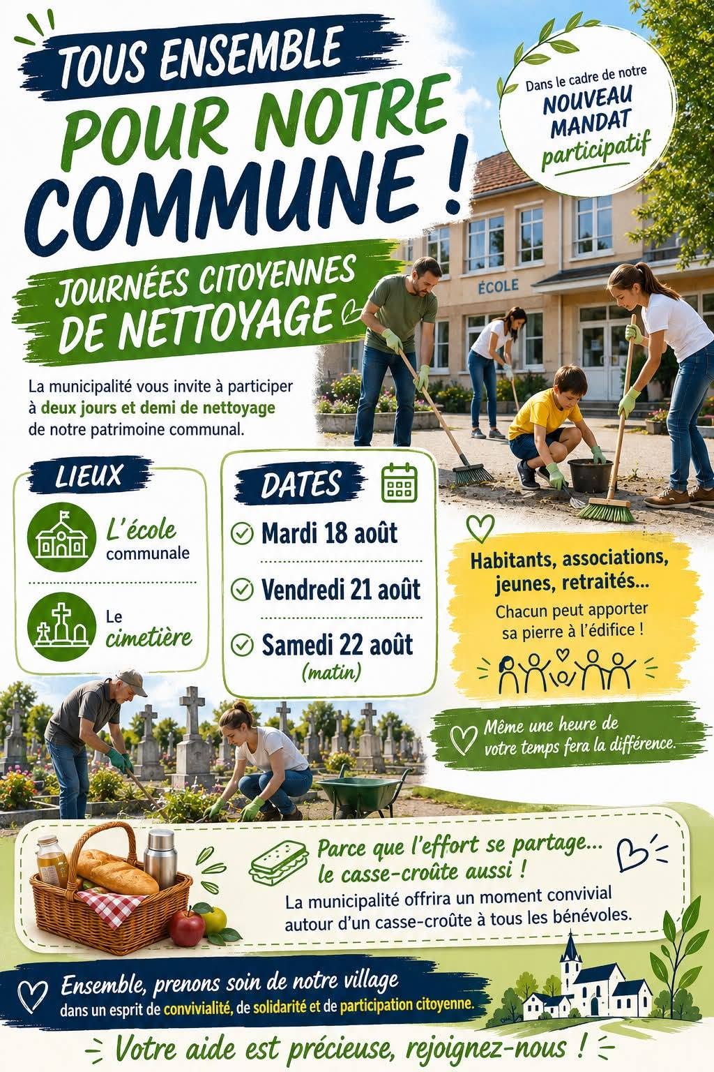 Matinées nettoyage